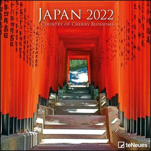 2022 JAPAN CALENDARS 30 X 30