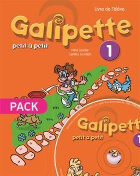 GALIPETTE PETIT À PETIT 1. PACK LIVRE DE L´ÉLÈVE + CD