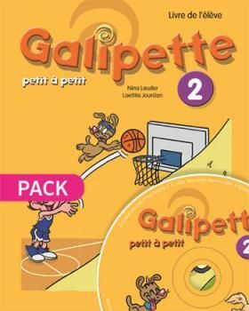 GALIPETTE PETIT À PETIT 2. PACK LIVRE DE L´ÉLÈVE + CD