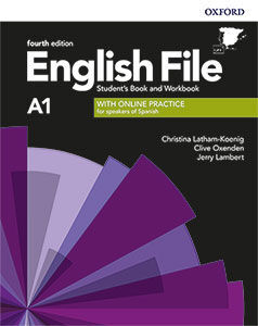 ENGLISH FILE 4TH A1 EDITION BEGINNER. STUDENT´S BOOK AND WORKBOOK WITHOUT KEY PACK