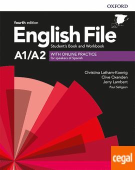 ENGLISH FILE 4TH EDITION A1/A2. STUDENT'S BOOK AND WORKBOOK WITH KEY PACK