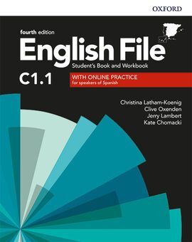 ENGLISH FILE C1 1 STUDENTS BOOK AND WORKBOOK WITH KEY FOURTH EDITION