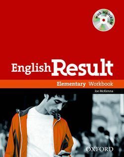 ENGLISH RESULT ELEMENTARY - WORKBOOK WITH ANSWER KEY BOOKLET AND MULTIROM PACK
