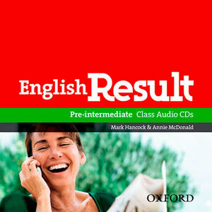ENGLISH RESULT PRE-INTERMEDIATE  CLASS CD