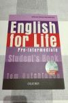 ENGLISH FOR LIFE PRE-INTERMEDIATE STUDENT´S BOOK