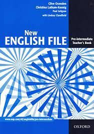 TEACHER´S NEW ENGLISH FILE PRE-INTERMEDIATE