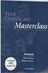 NEW FIRST CERTIFICATE MASTERCLASS WK WITHOUT KEY