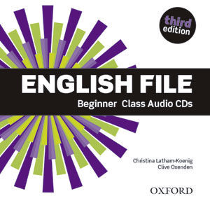 3ª ED. ENGLISH FILE BEGINNER CLASS AUDIO CD´S (4)