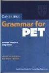 GRAMMAR FOR PET CAMBRIDGE