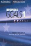 BUSINESS GOALS 1 CLASS AUDIO CD.