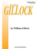 ACCENT ON GILLOCK BOOK 4 PIANO EARLY INTERMEDIATE