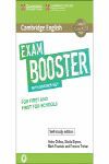 EXAM BOOSTER FOR FIRST AND FIRST FOR SCHOOLS W/KEY