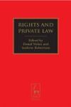RIGHTS IN PRIVATE LAW