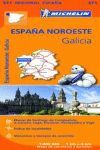 GALICIA MAPA REGIONAL ESPAÑA NORESTE 571