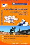 ESPAÑA NOROESTE:CASTILLA Y LEON, MADRID MAPA REGIONAL ESPAÑA NOROESTE 575