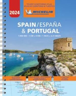 MICHELIN SPAIN & PORTUGAL ROAD ATLAS 2024