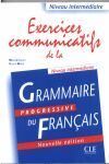 EXERCISES COMMUNICATIFS DE LA GRAMMAIRE PROGRESSIVE DU FRANCAIS