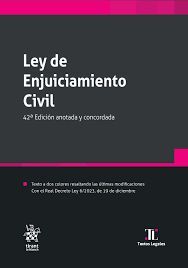 LEY DE ENJUICIAMIENTO CIVIL 42ª EDICION 2024