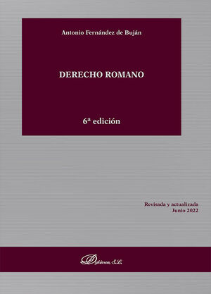 DERECHO ROMANO 6ª EDICION