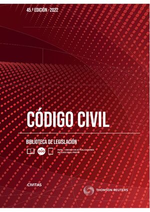 CÓDIGO CIVIL (PAPEL + E-BOOK) 45 ED. 2022