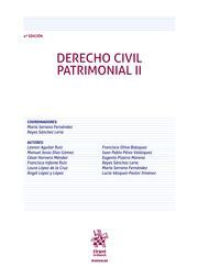 DERECHO CIVIL PATRIMONIAL II (4ª EDICION) 2022