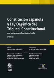 CONSTITUCION ESPAÑOLA Y LEY ORGANICA DEL TRIBUNAL CONSTITUCIONAL