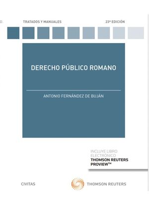 23ª ED. DERECHO PÚBLICO ROMANO (PAPEL + E-BOOK)