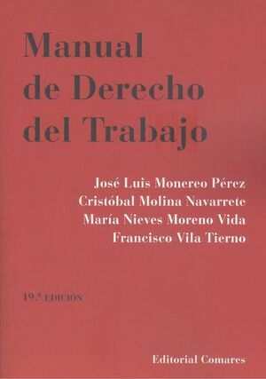 MANUAL DE DERECHO DEL TRABAJO