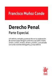 DERECHO PENAL PARTE ESPECIAL 23 ª ED