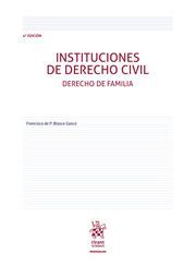 INSTITUCIONES DE DERECHO CIVIL (FAMILIA)