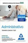 ADMINISTRATIVO SAS TEMARIO COMUN Y TEST 2018-19