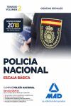 2018 POLICIA NACIONAL ESCALA BASICA TEMARIO VOLUMEN 2 CIENCIAS SOCIALES