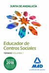 EDUCADORES DE CENTROS SOCIALES. PERSONAL LABORAL DE LA JUNTA DE ANDALUCÍA. TEMAR.