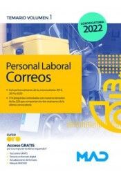 TEMARIO. PERSONAL LABORAL DE CORREOS Y TELÉGRAFOS