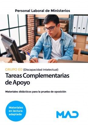 PERSONAL LABORAL DE MINISTERIOS. GRUPO E0. TAREAS COMPLEMENTARIAS DE APOYO (DISC