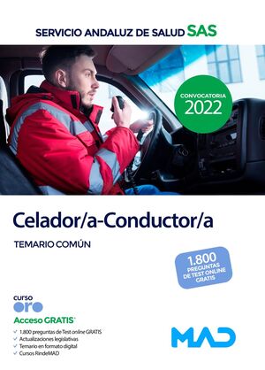 CELADOR/A-CONDUCTOR/A DEL SERVICIO ANDALUZ DE SALUD. TEMARIO COMÚN