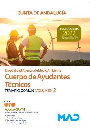 CUERPO DE AYUDANTES TECNICOS AGENTES DE MEDIO AMBIENTE 2022