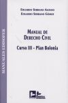 MANUAL DE DERECHO CIVIL. CURSO III. PLAN BOLONIA