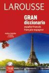 GRAN DICCIONARIO  ESPAÑOL / FRANCES + CD-ROM