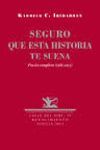 SEGURO QUE ESTA HISTORIA TE SUENA. POESIA COMPLETA 1985-2015