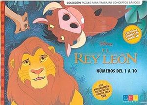 EL REY LEÓN. NÚMEROS DEL 1 AL 10