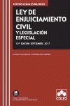 15ª ED. LEY DE ENJUICIAMIENTO CIVIL Y LEGISLACIÓN ESPECIAL 2017
