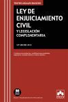 16ª ED. LEY DE ENJUICIAMIENTO CIVIL Y LEGISLACIÓN COMPLEMENTARIA