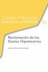 RECLAMACIÓN DE LOS GASTOS HIPOTECARIOS