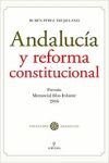 ANDALUCÍA Y REFORMA CONSTITUCIONAL (PREMIO MEMORIAL BLAS INFANTE 2016)