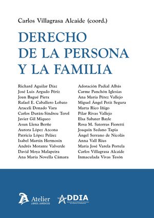 DERECHO DE LA PERSONA Y LA FAMILIA.