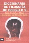 DICCIONARIO DE FILOSOFIA DE BOLSILLO 2 LB
