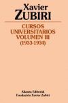 CURSOS UNIVERSITARIOS . VOLUMEN III (1933-1934)
