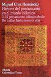 HISTORIA DEL PENSAMIENTO EN EL MUNDO ISLAMICO 3.DESDE IBN JALDUN HASTA