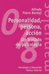 PERSONALIDAD, PERSONA, ACCION. UN TRATADO PSICOLOGIA